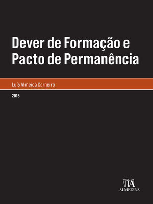 cover image of Dever de Formação e Pacto de Permanência